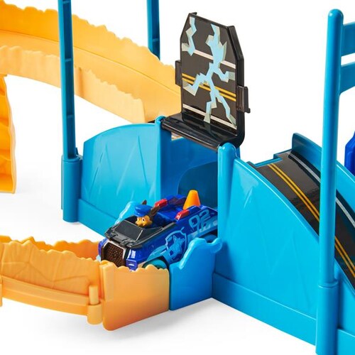 Paw Patrol Pista Chase Rescue Set Repara El Puente True Metal