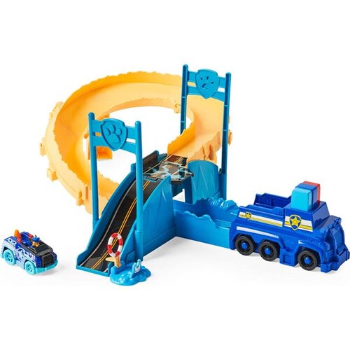 Paw Patrol Pista Chase Rescue Set Repara El Puente True Metal