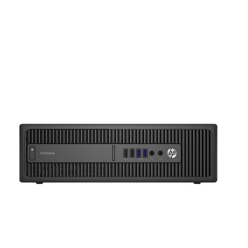 PC HP EliteDesk 800 G2 SFF-Core i5,6ta gen-8GB RAM,256GB Disco Solido-Monitor 19"-Windows 10 PRO- Equipo Clase A, Reacondicionado.