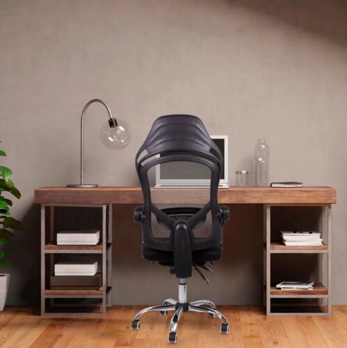 Silla Oficina Reclinable Con Reposapies Soporte Lumbar