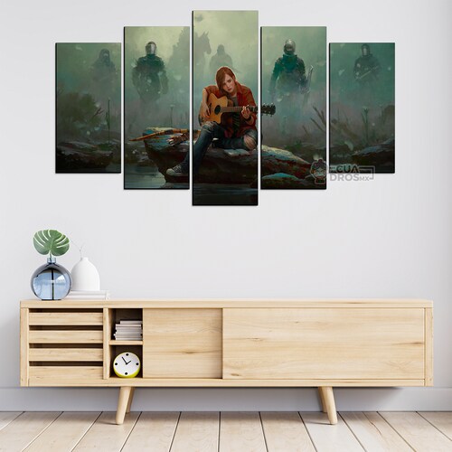 Cuadro Decorativo Gamer The Last of Us 100x60cm 5pzs Cuadros MX