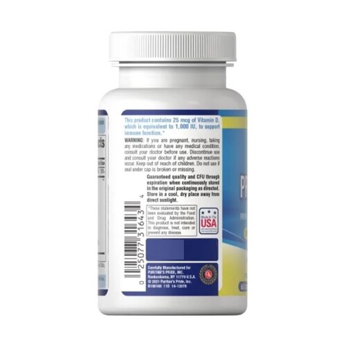 Probiótico 10 + Vitamina D 60cap 20 Billones Suplemento Alim