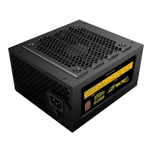 Fuente de poder, Ocelot Gaming OGPS500S de 550W, ATX, Semimodular, 80+ Bronze