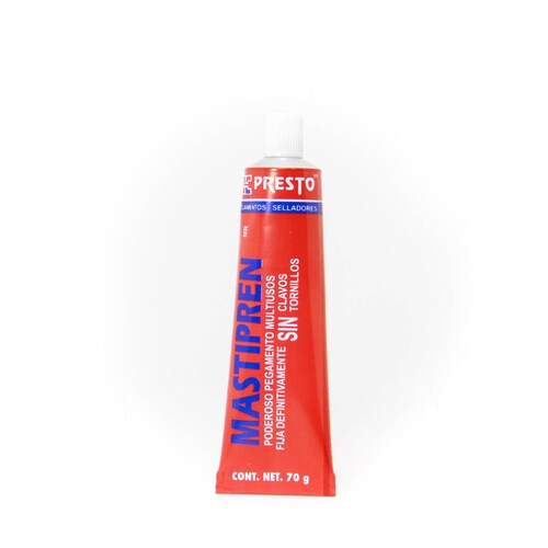 PEGAMENTO ADHESIVO MULTIUSOS MASTIPREN PRESTO CARTUCHO 70G