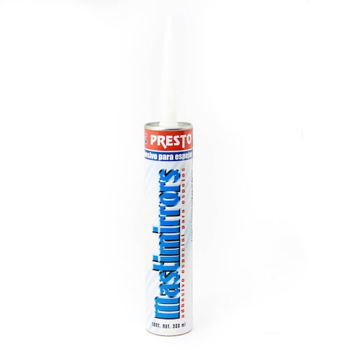 PEGAMENTO PARA ESPEJOS VIDRIO MASTIMIRROS PRESTO 300 ML
