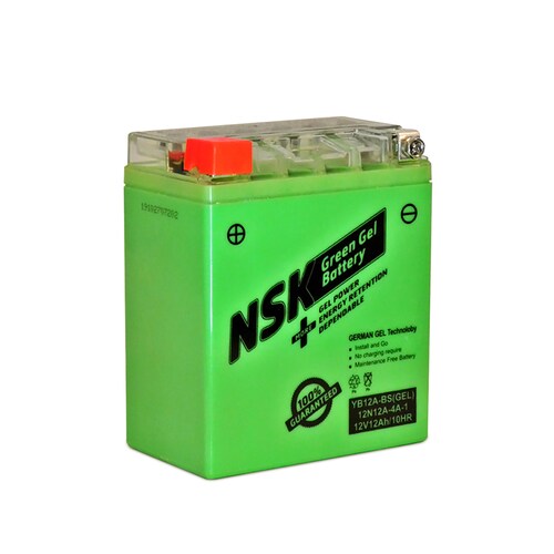 Bateria Moto NSK Green GEL 12N12A-4A-1   134x80x160.