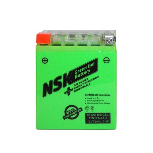 Bateria Moto NSK Green GEL 12N12A-4A-1   134x80x160.