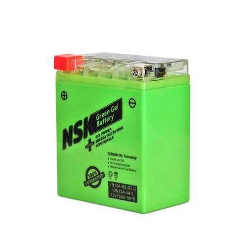 Bateria Moto NSK Green GEL 12N12A-4A-1   134x80x160.