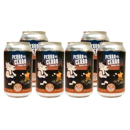 Six Pack Cerveza Wendlandt Perro Del Cerro Doble Ipa 355ml
