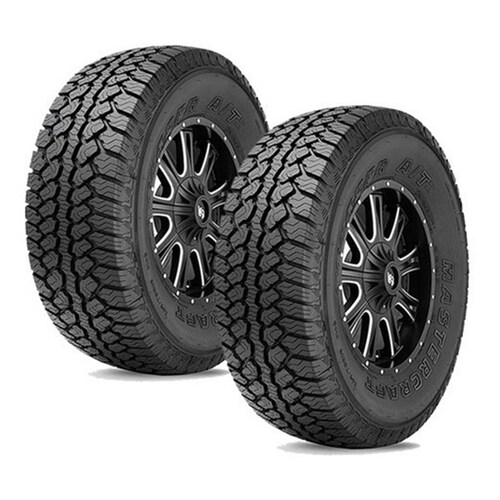 PAQUETE 2 LLANTAS 235/75R15 MASTERCRAFT WILDCAT A/T2  LT 6C