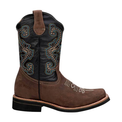 Botas vaqueras marca Jc McCoy, color moka, para hombre, mod. 1004472