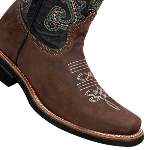 Botas vaqueras marca Jc McCoy, color moka, para hombre, mod. 1004472