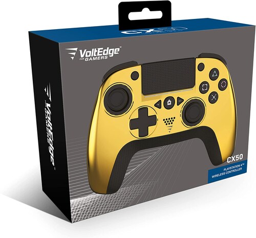 Voltedge Cx50 Wireless Controller - Chrome Gold