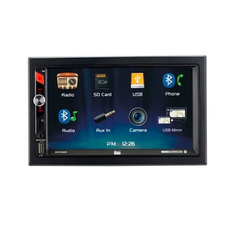 Auto Estereo De Pantalla Doble Dual Con Mirror Link Dm70mir