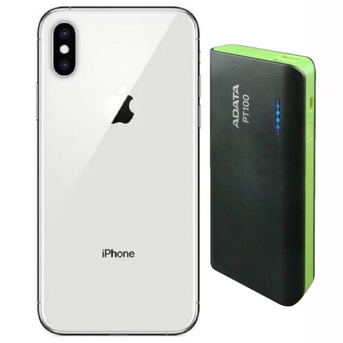 Celular Iphone 12 Pro Max 128gb Color Gris + Power Bank 10,000mah  Reacondicionado