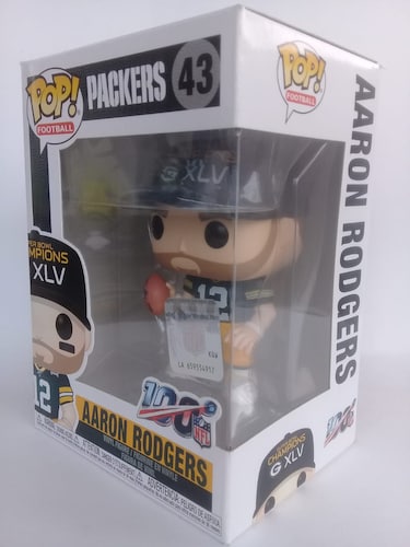 Funko Pop! Nfl Aaron Rodgers #43 Super Bolw Champion Xlv