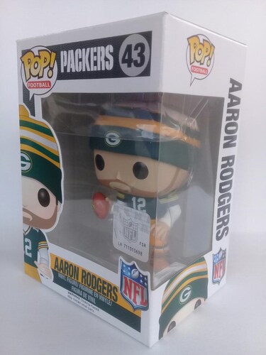 Funko Pop! Nfl Aaron Rodgers #43 Packers