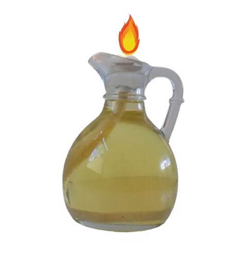 Lámpara Mechero de Aceite o Parafina Líquida Modelo Aladino