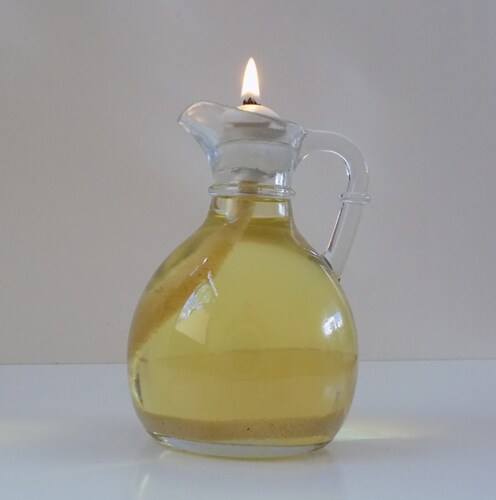 Lámpara Mechero de Aceite o Parafina Líquida Modelo Aladino