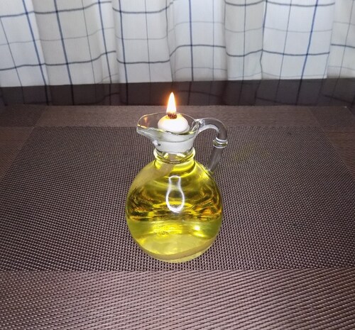 Lámpara Mechero de Aceite o Parafina Líquida Modelo Aladino