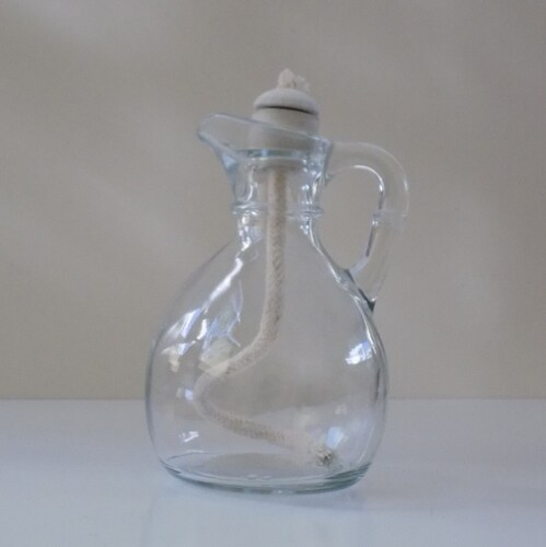 Lámpara Mechero de Aceite o Parafina Líquida Modelo Aladino