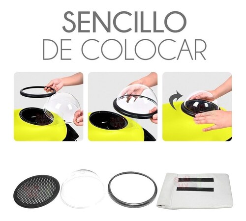 Mochila Transportadora Transpirable Para Mascotas Me3180 Blanco
