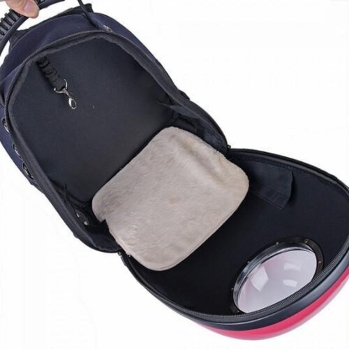 Mochila Transportadora Transpirable Para Mascotas Me3180 Rosa