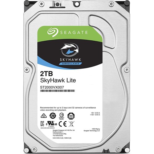 DISCO DURO INTERNO VIDEOVIGILANCIA SEAGATE 2TB 3.5" ST2000VX007 64MB SKYHAWK LITE