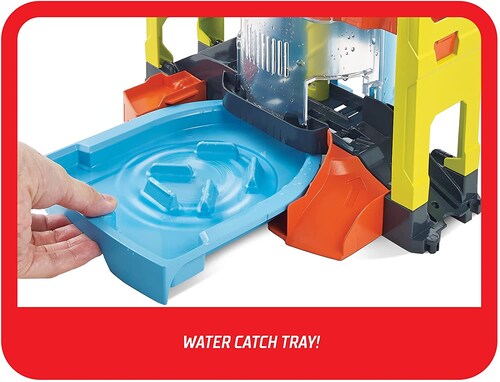 Hot Wheels City Autolavado de Acrobacias Pista de juguete HGH43