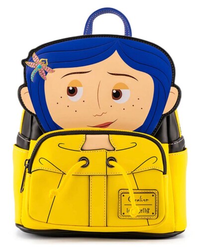 Loungefly Mini Backpack Coraline Impermeable