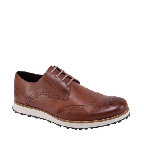 Calzado confort choclo casual marca Schatz Sport para hombre, color café, mod. 947223