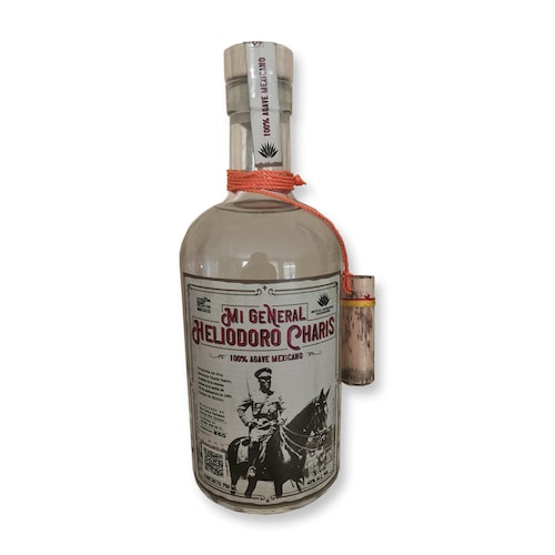Mezcal 100% Agave Mexicano MI GENERAL HELIODORO CHARIS 750ml oaxaqueño artesanal doble destilación