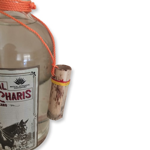 Mezcal 100% Agave Mexicano MI GENERAL HELIODORO CHARIS 750ml oaxaqueño artesanal doble destilación