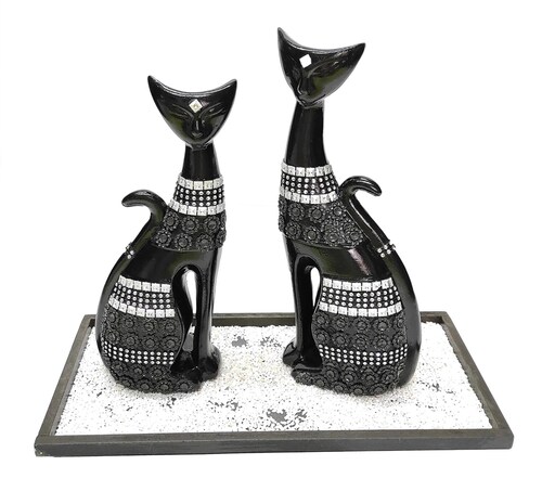 Gatos Egipcios decorativos de Cerámica