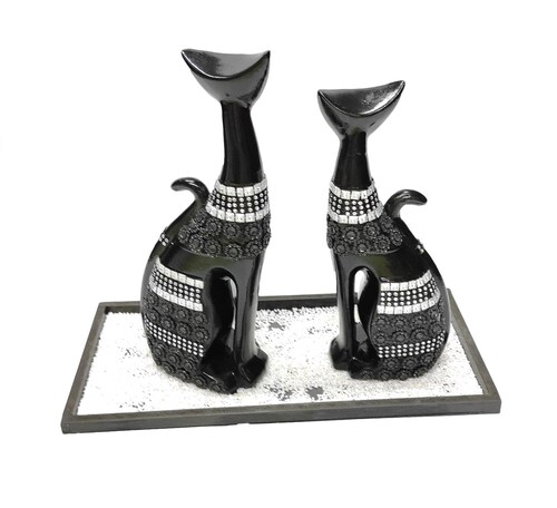 Gatos Egipcios decorativos de Cerámica