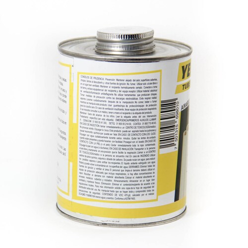 pegamento para tuberia agua caliente- cpvc yellow gold lata de 946 ml
