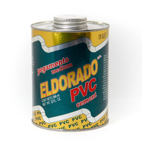 pegamento para tuberia sanitaria-PVC el dorado lata de 946 ml