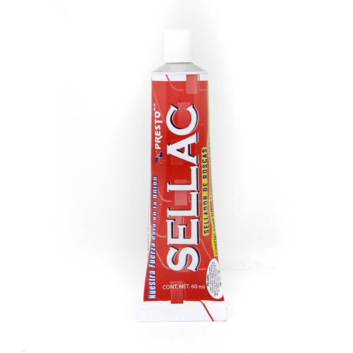 sellador de roscas de polipropileno y de metal- presto sellac tubo 60 ml