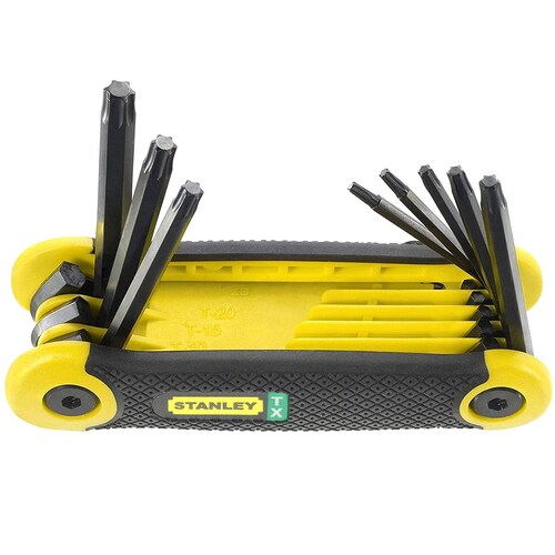 Llave Torx Juego 8 Piezas T9-T40 Navaja 69266 Stanley