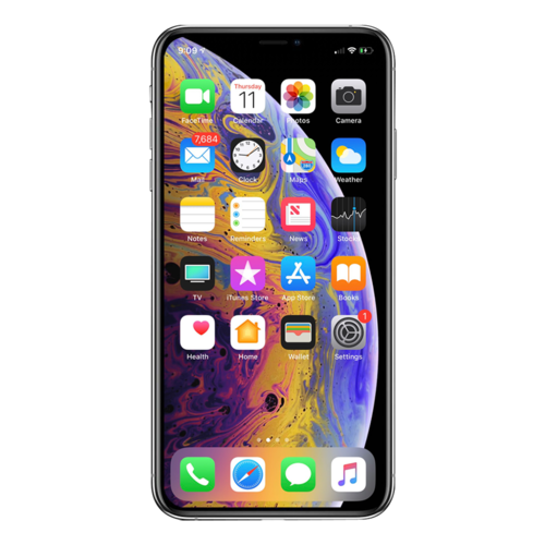 Celular Apple Iphone Xs 256gb Reacondicionado Plateado Más Bocina