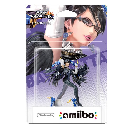 Nintendo Amiibo Figura Bayonetta Player 1 Super Smash Bros
