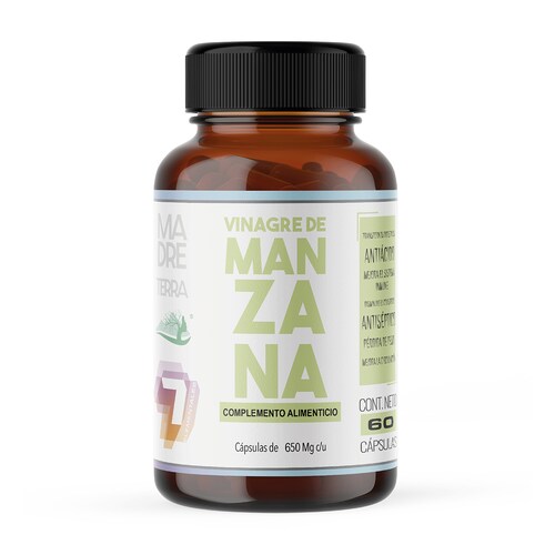 Vinagre de Manzana Orgánico 100% Puro 4 Pzas