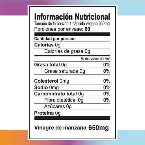 Vinagre de Manzana Orgánico 100% Puro 4 Pzas