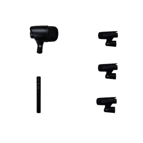 Micrófonos Krieg Kmmb18 Kit De 5 Para Batería .