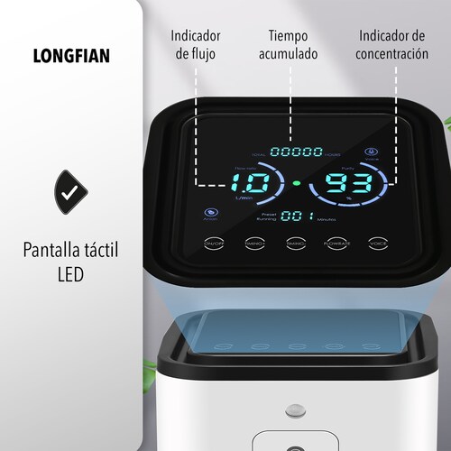 CONCENTRADOR DE OXIGENO 7L USO DOMESTICO