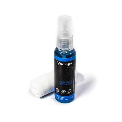 PAQUETE LIMPIEZA VORAGO AIRE 440ML,TOALLAS DESINFECTANTES,KIT CON FRANELA,ALCOHOL ISOPROPÍLICO
