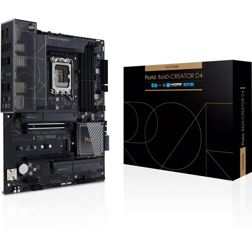 Tarjeta Madre ASUS ProArt B660-CREATOR D4 Intel 1700 DDR4 ATX 