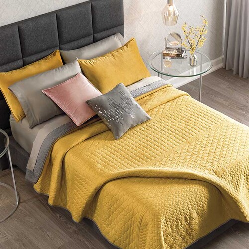 Edredón novo Mostaza Individual - Vianney 