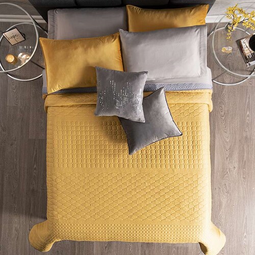 Edredón novo Mostaza Individual - Vianney 