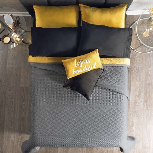 Edredón novo Mostaza Individual - Vianney 